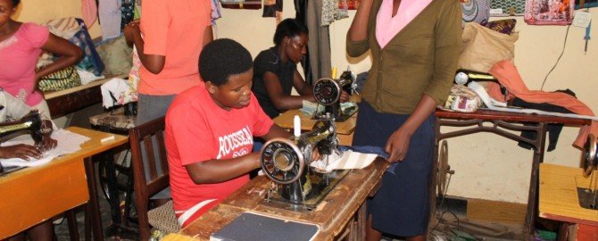 Students graduated in sewing skills