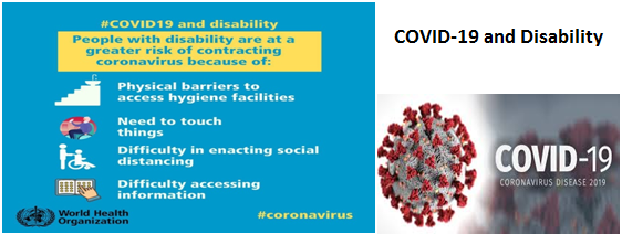 COVID-19 and Disability